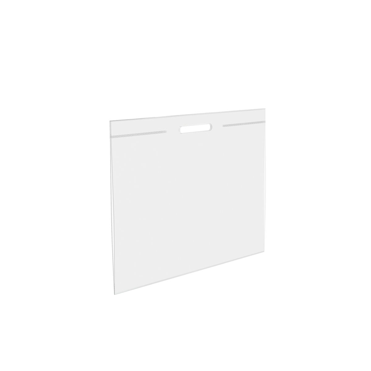 Бейдж 95*58 мм, горизонтальный