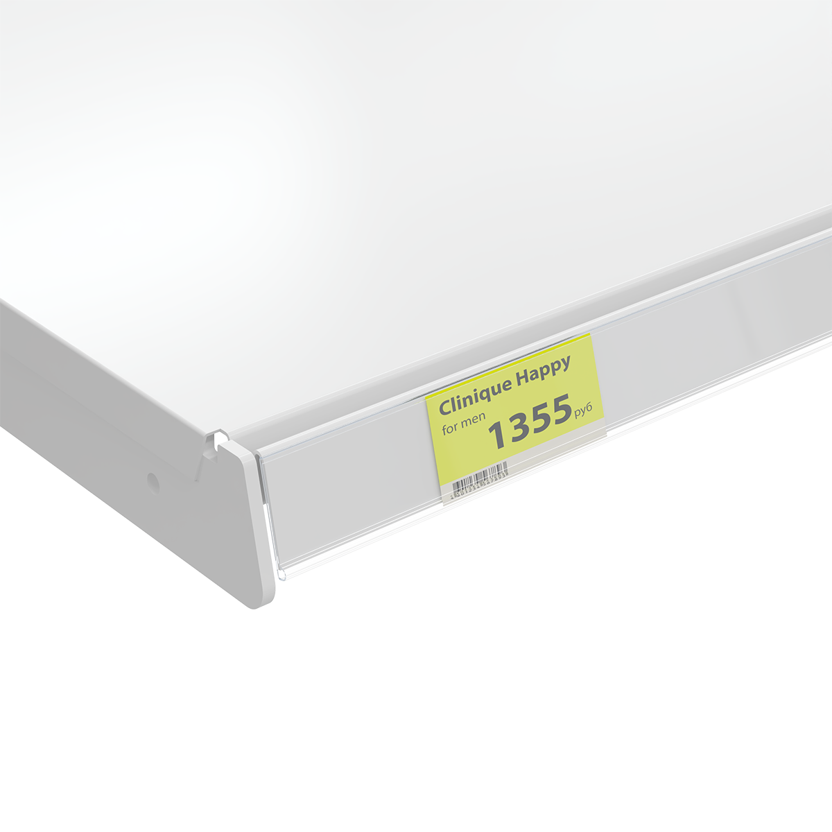 Ценникодержатель DBR30 прозрачный, 1000 мм