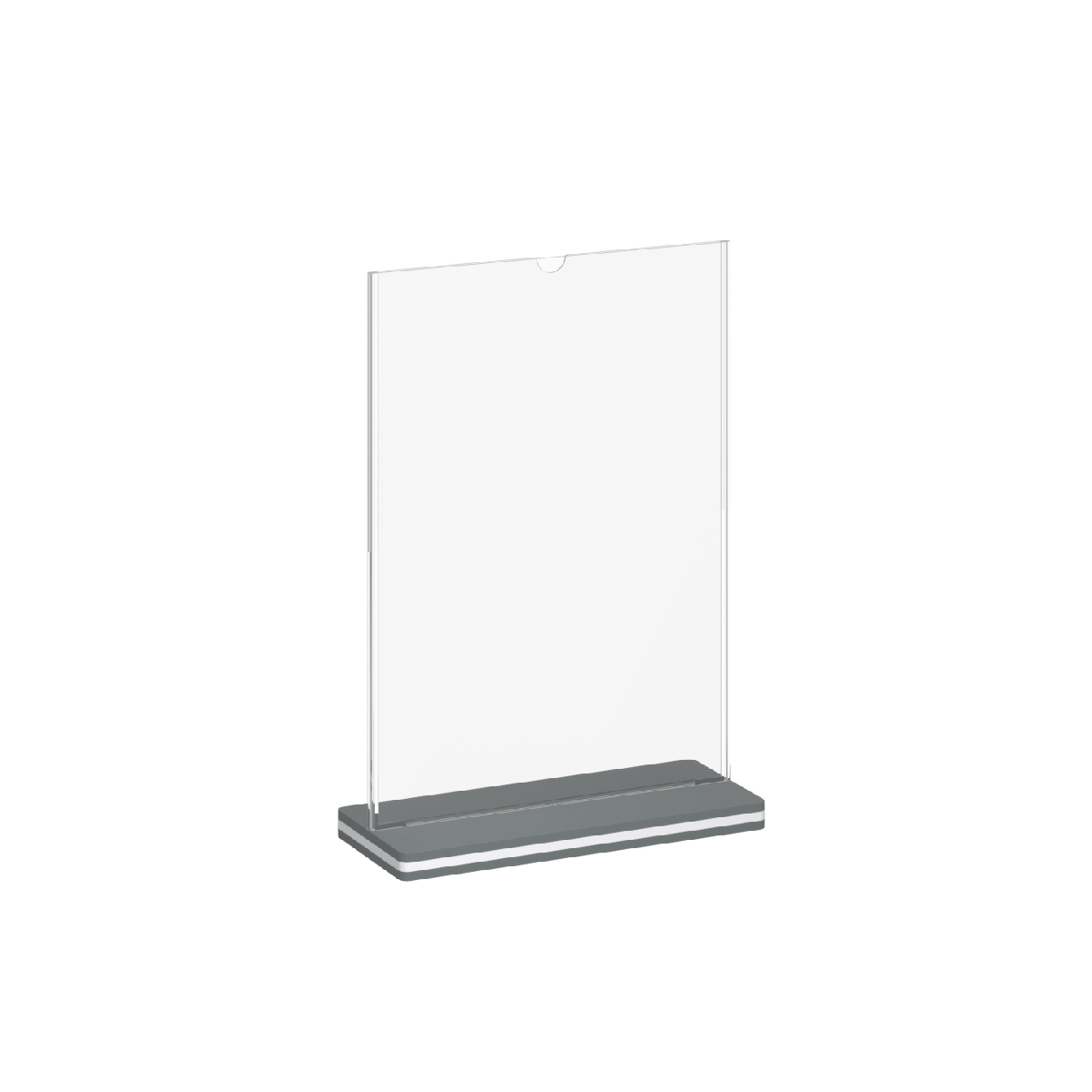 Менюхолдер SIGNHOLDER T-stand A5, цвет основания серый