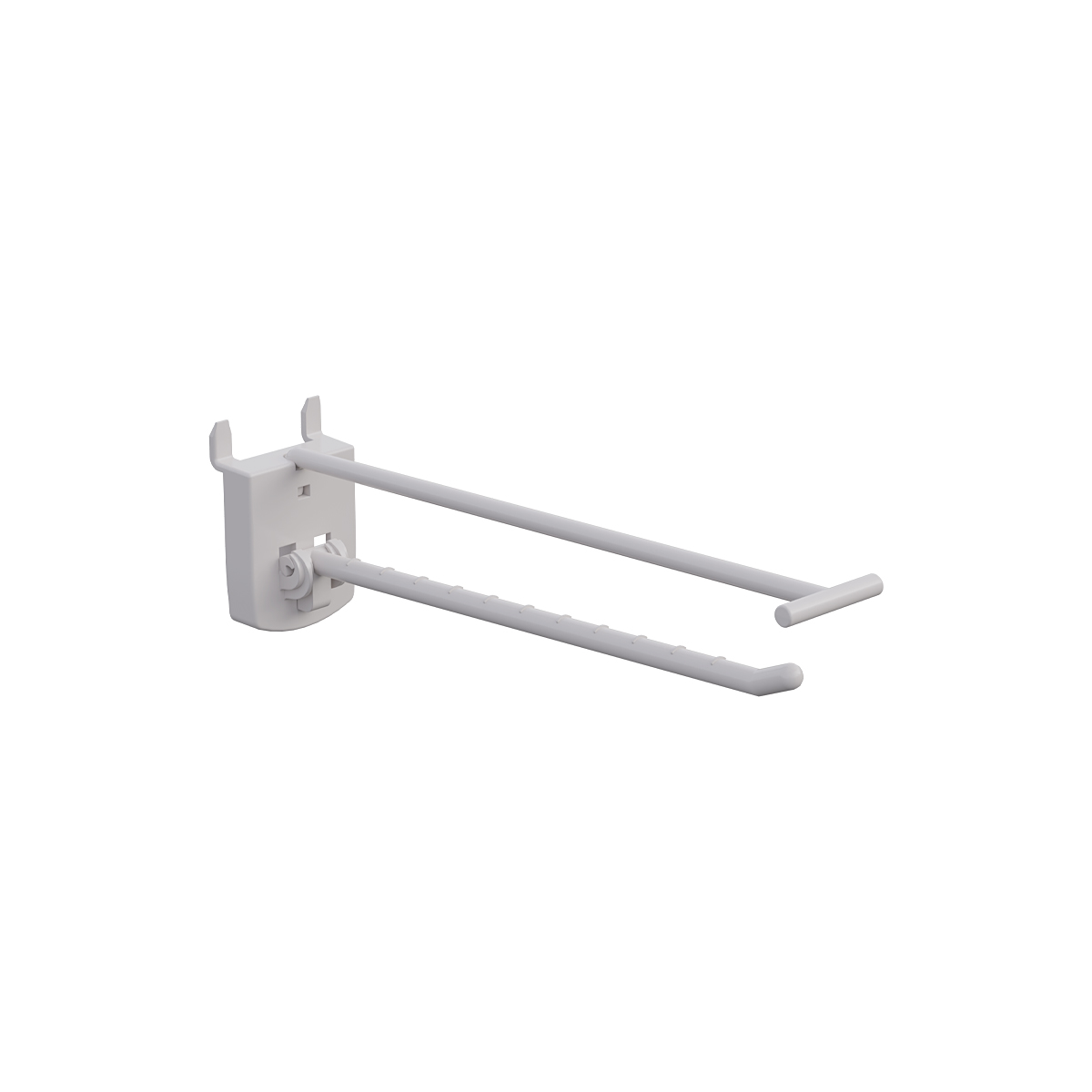 Крючок одинарный SINGLE HOOK-PH-CR-B-150 белый, в картон, длина 150 мм