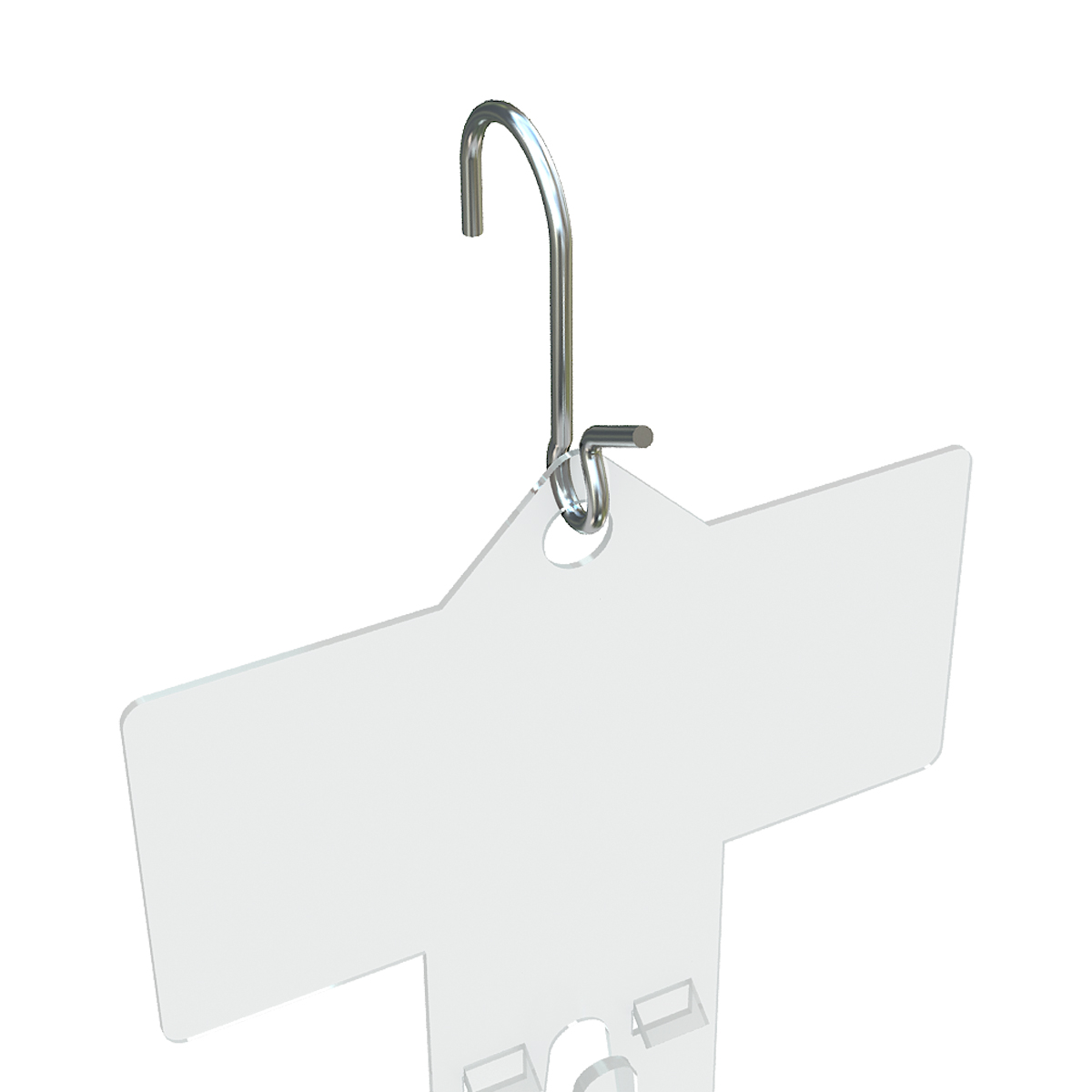 Крючок для страйп лент STRIP-HOOK (фасовка 10 шт)