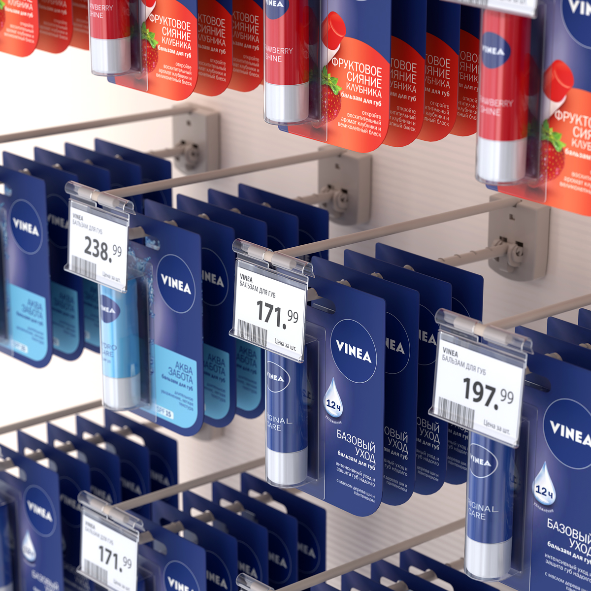 Крючок одинарный SINGLE HOOK-PH-CR-B-150 белый, в картон, длина 150 мм