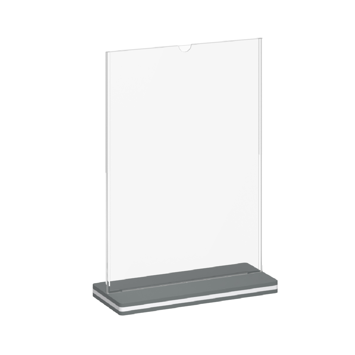 Менюхолдер SIGNHOLDER T-stand A4, цвет основания серый
