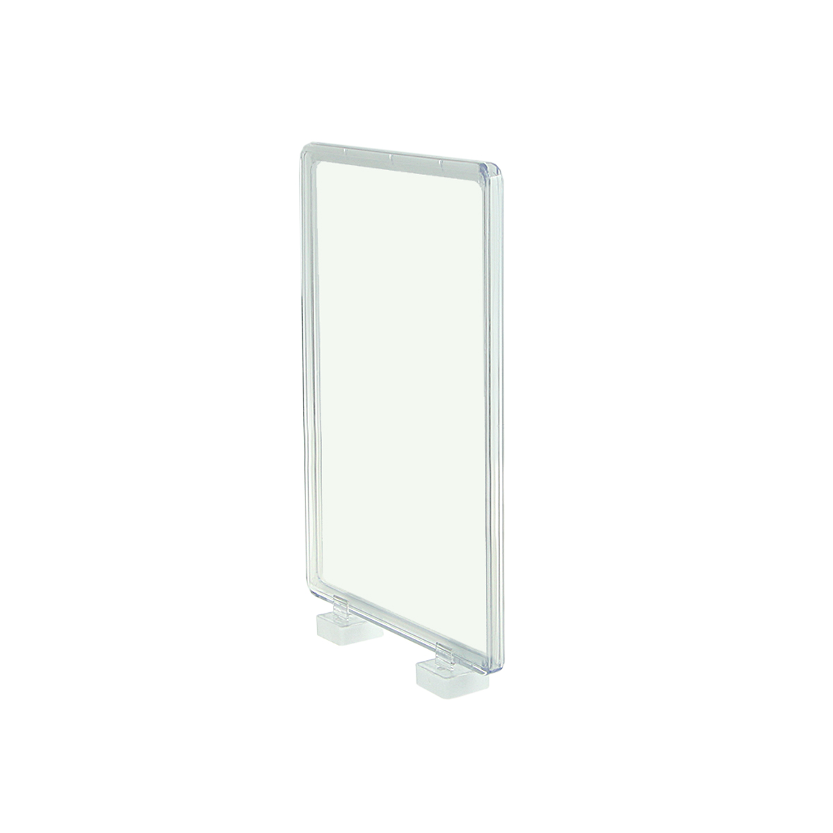 Стойка на магнитах MAGNET-90 с рамкой PF-A4, цвет прозрачный