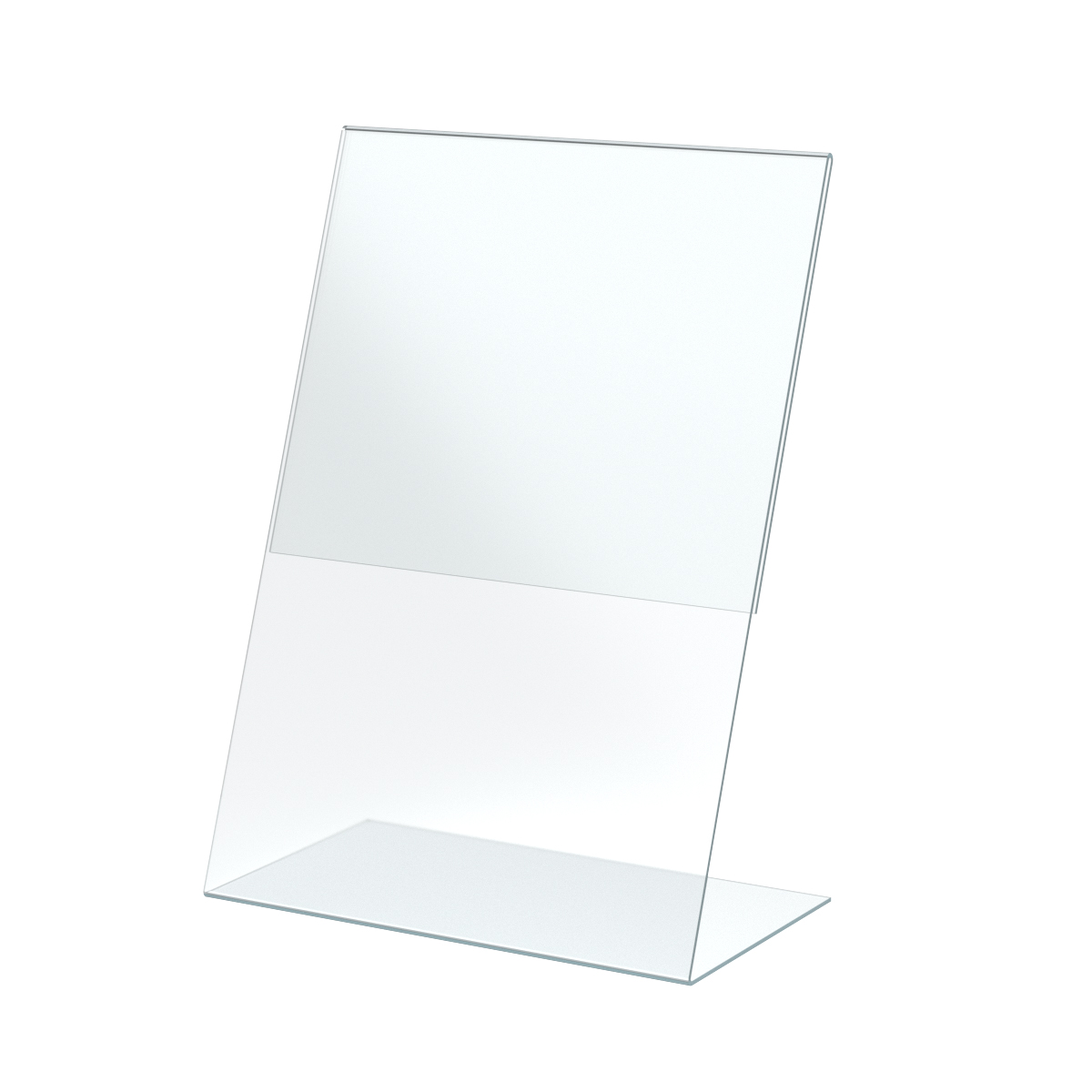Подставка из акрила вертикальная L-образная ACR-PRICER A4 (10 шт. в упаковке)