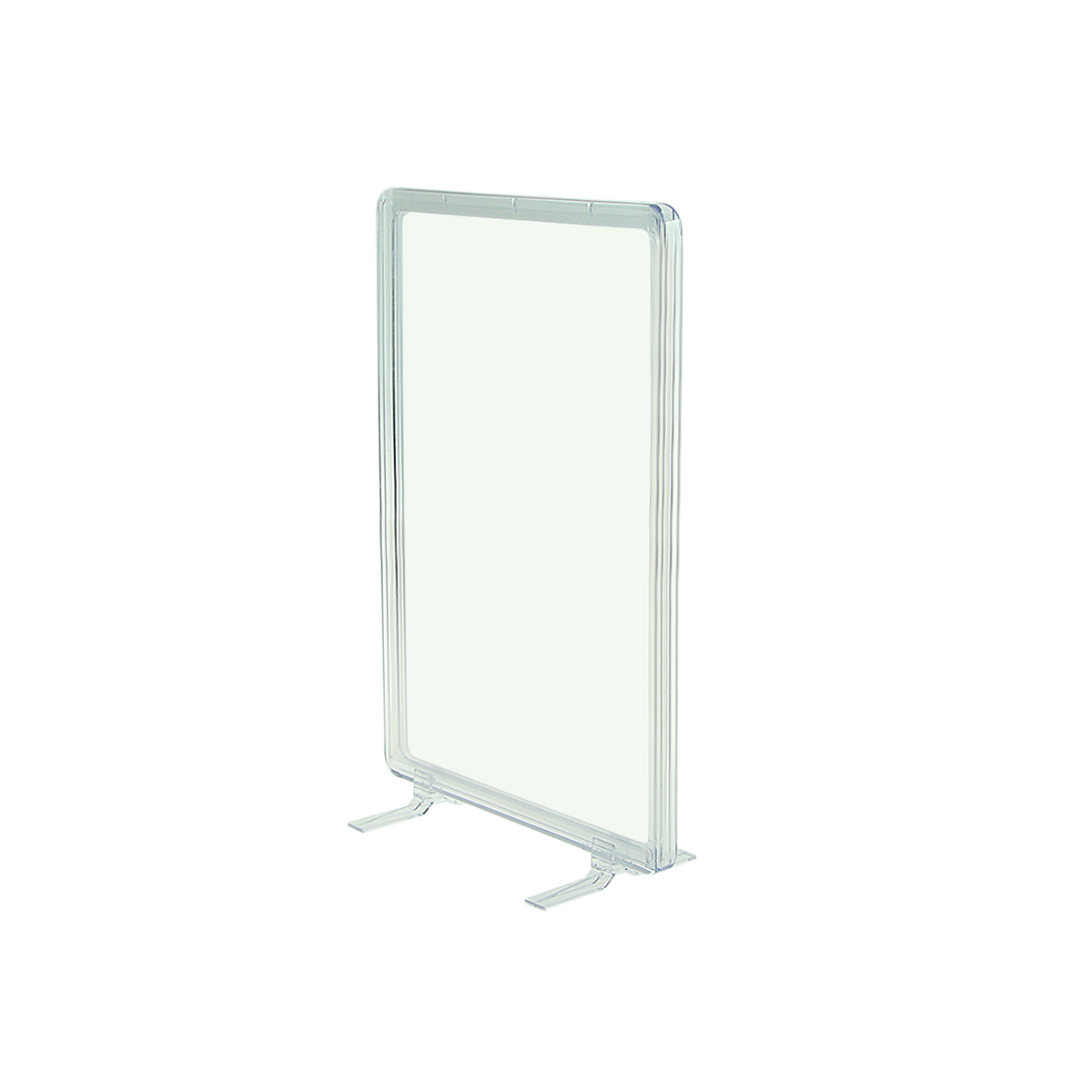 Стойка на подставках BASE-90 с рамкой PF-A4, цвет прозрачный