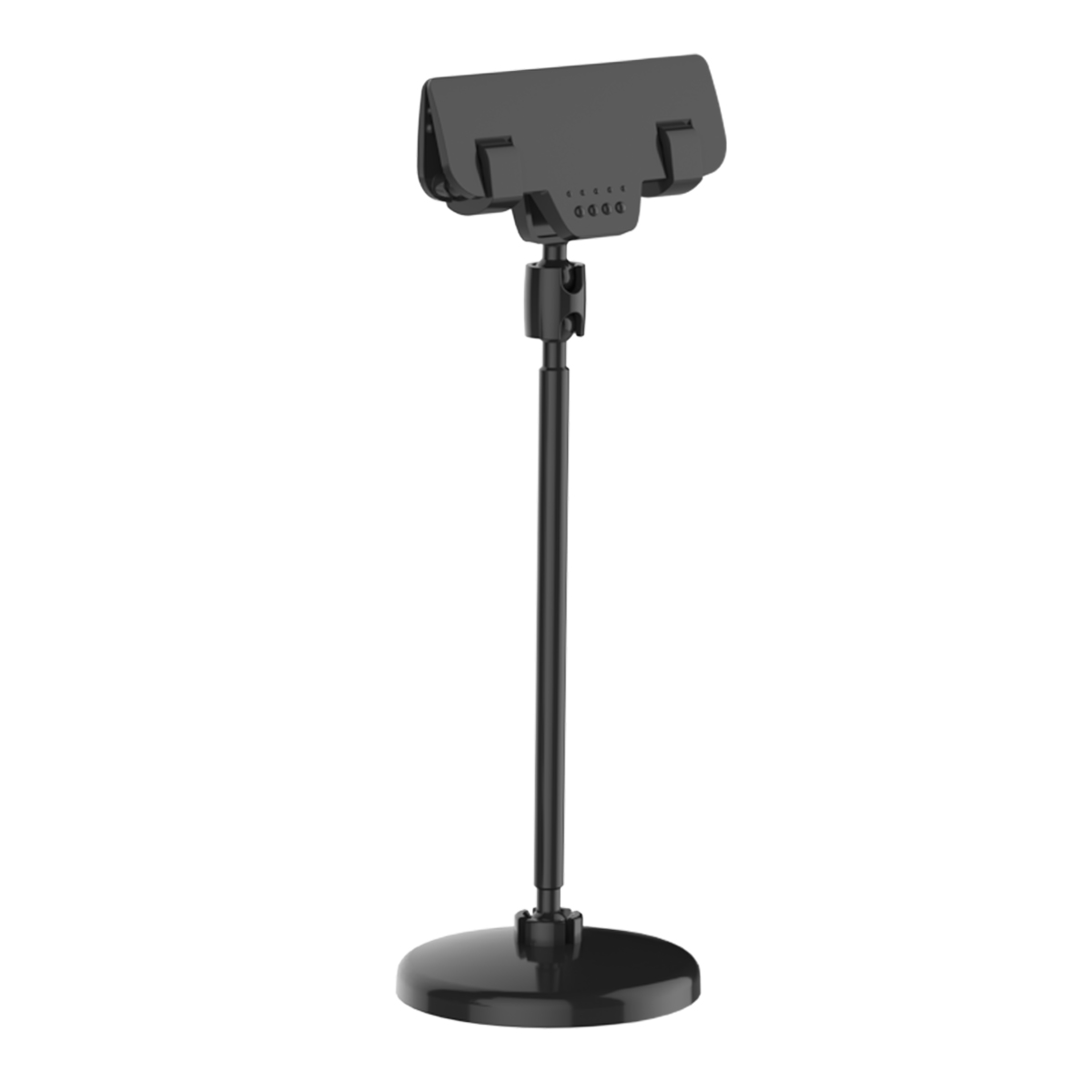 Ценникодержатель магнитный поворотный MAG-BASE-CLAMP ножка 100 мм, цвет черный