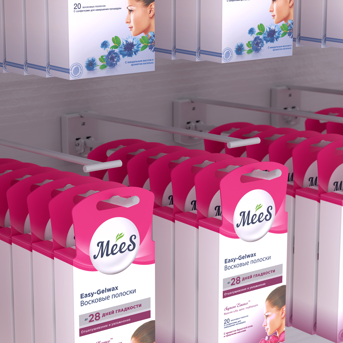 Крючок одинарный SINGLE HOOK-PH-CR-B-250 белый, в картон, длина 250 мм