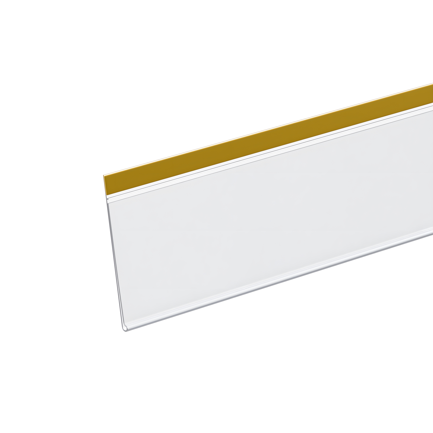 Ценникодержатель DBHT60 прозрачный, 1250 мм, на вспен. скотче