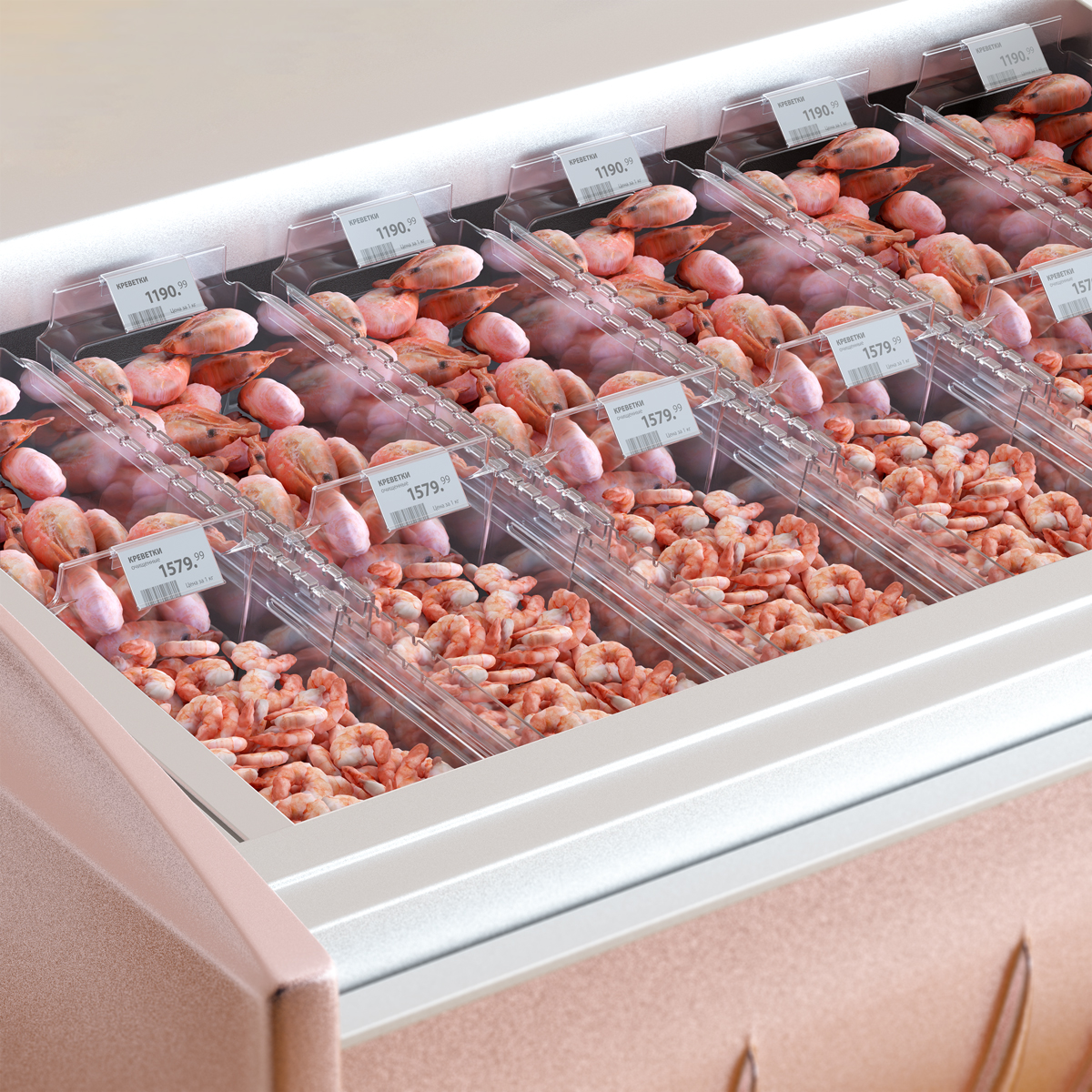 Раздвижной контейнер SLIDEBOX с разделителями DIV-LOCK