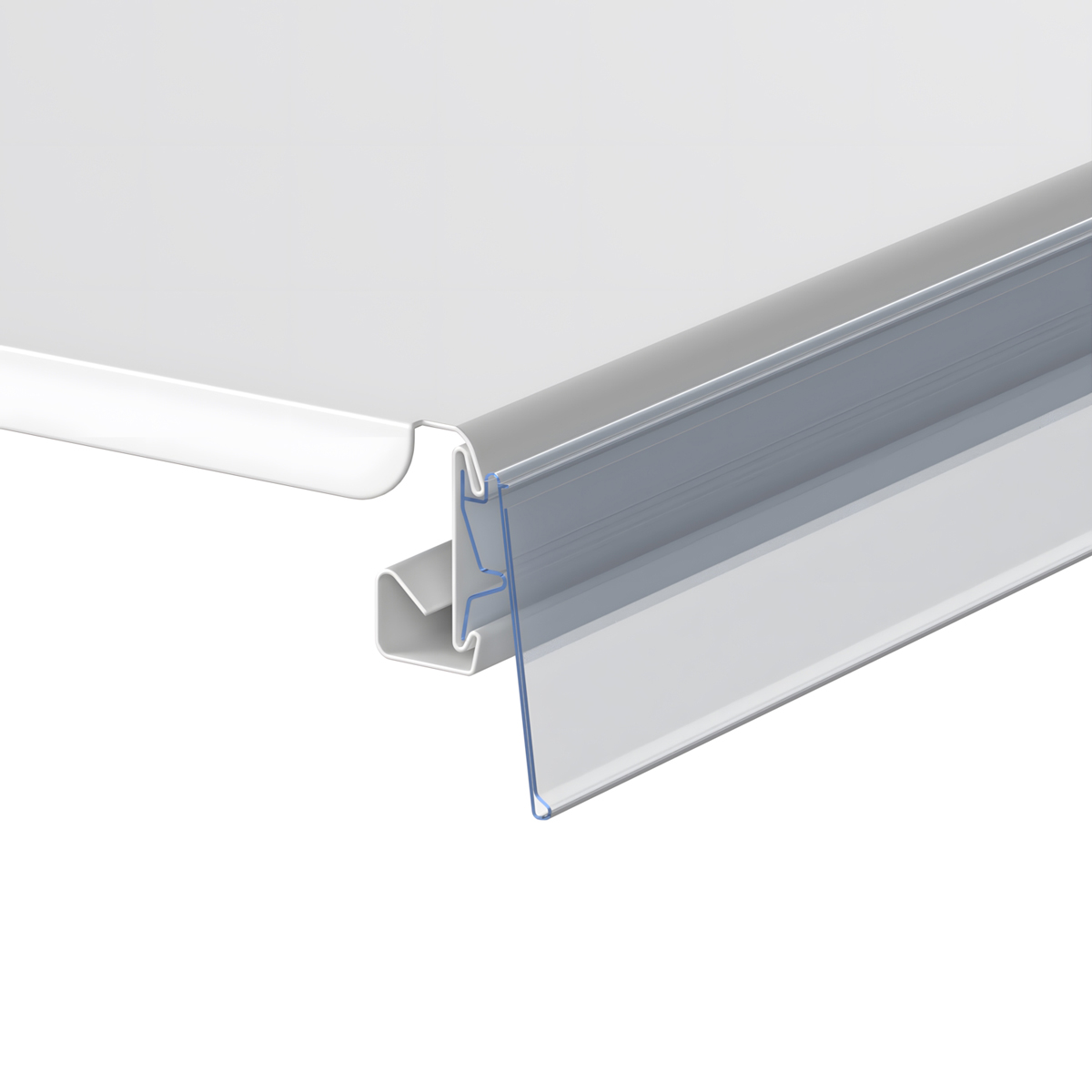 Ценникодержатель HSAC-G39 прозрачный, 988 мм