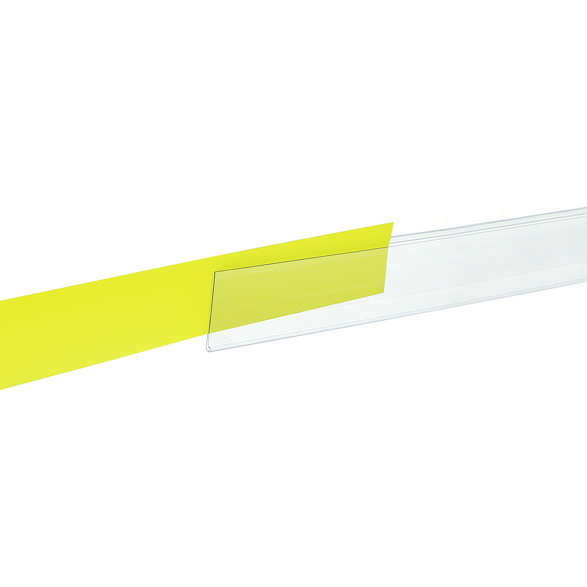 Вставка в ценникодержатель  COLOR-INSERT39 желтая, 100 метров