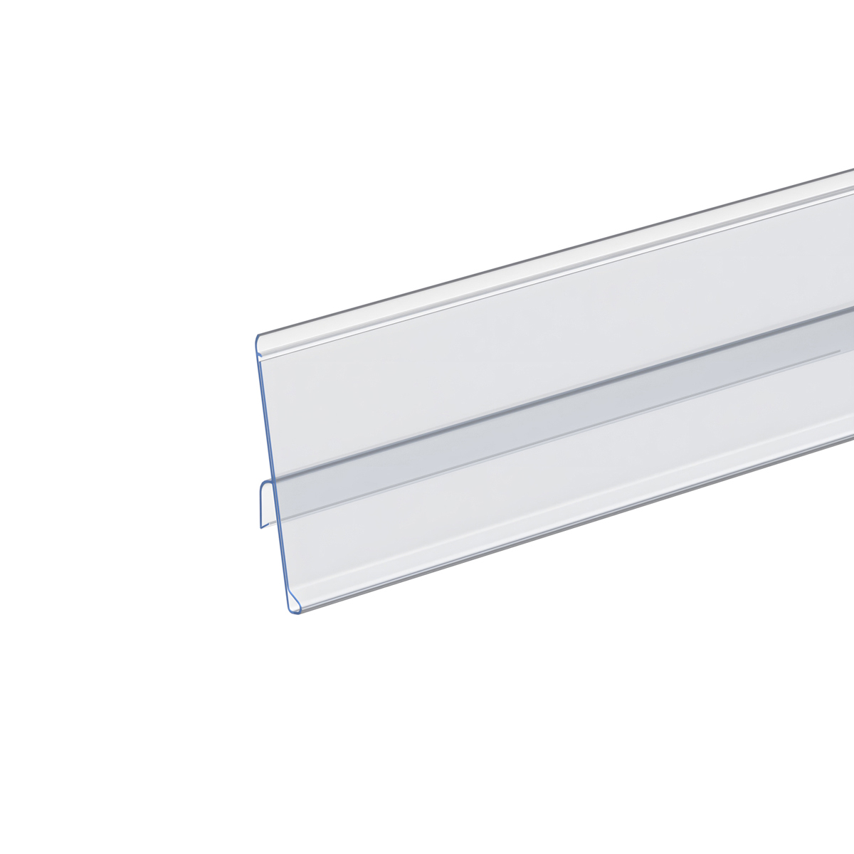 Ценникодержатель IMP39 прозрачный, 1235 мм