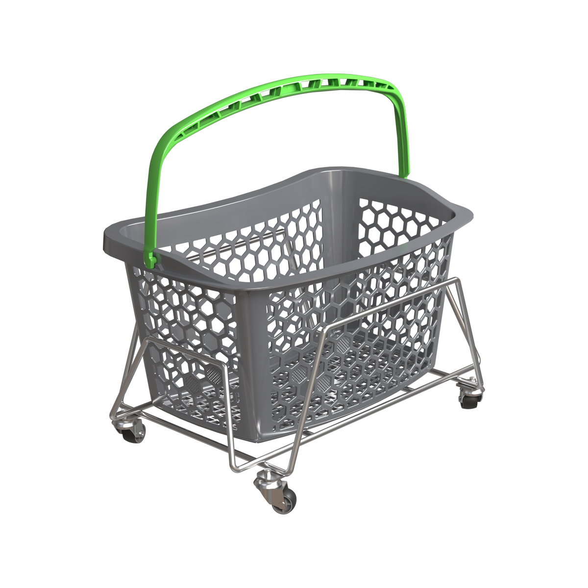 Накопитель для корзин BASKET STACKER с колесами