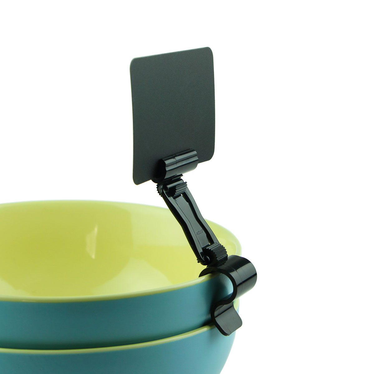 Ценникодержатель ДЕЛИ на край посуды DELI-SIDE-SET40, цвет черный