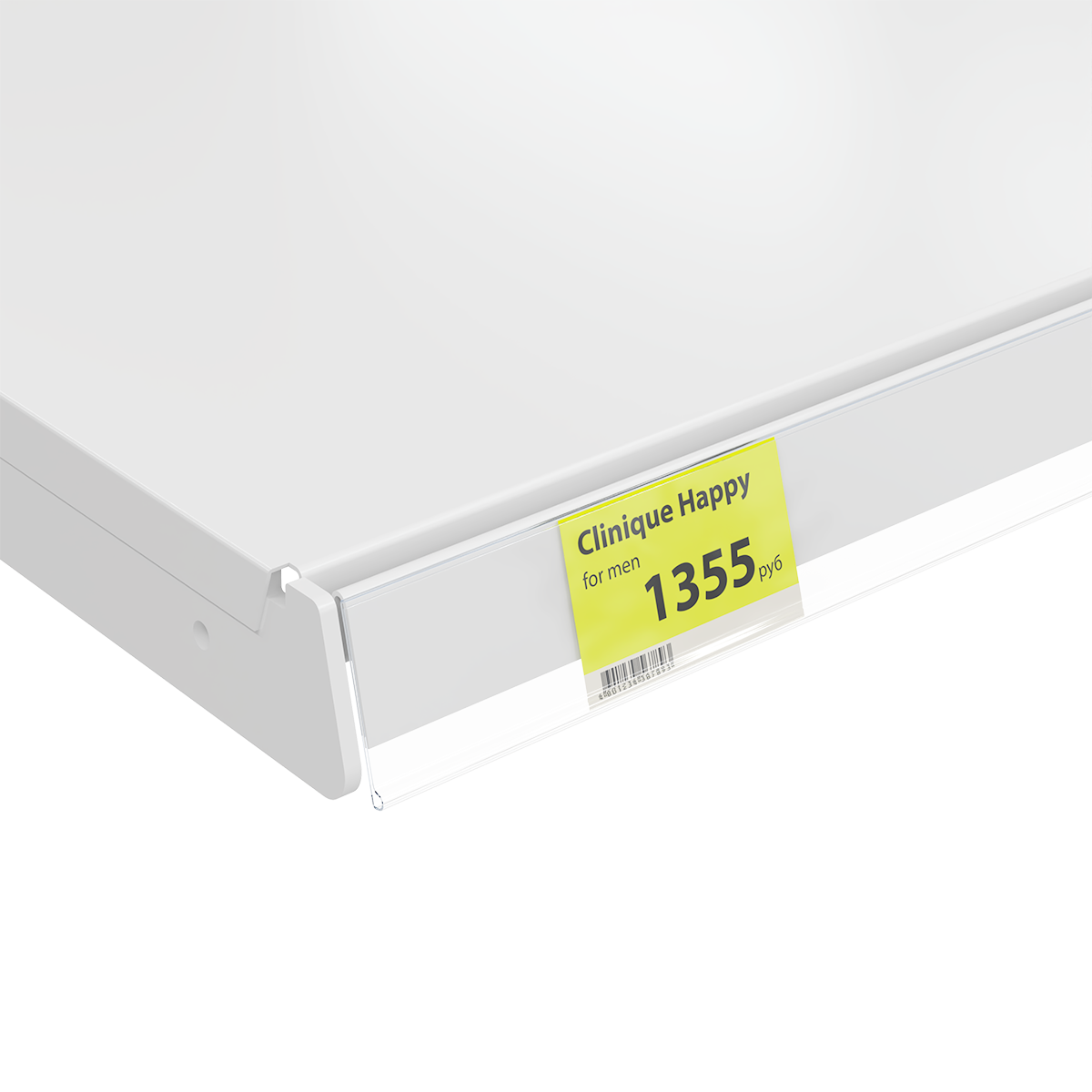 Ценникодержатель DBR39 прозрачный, 1250 мм