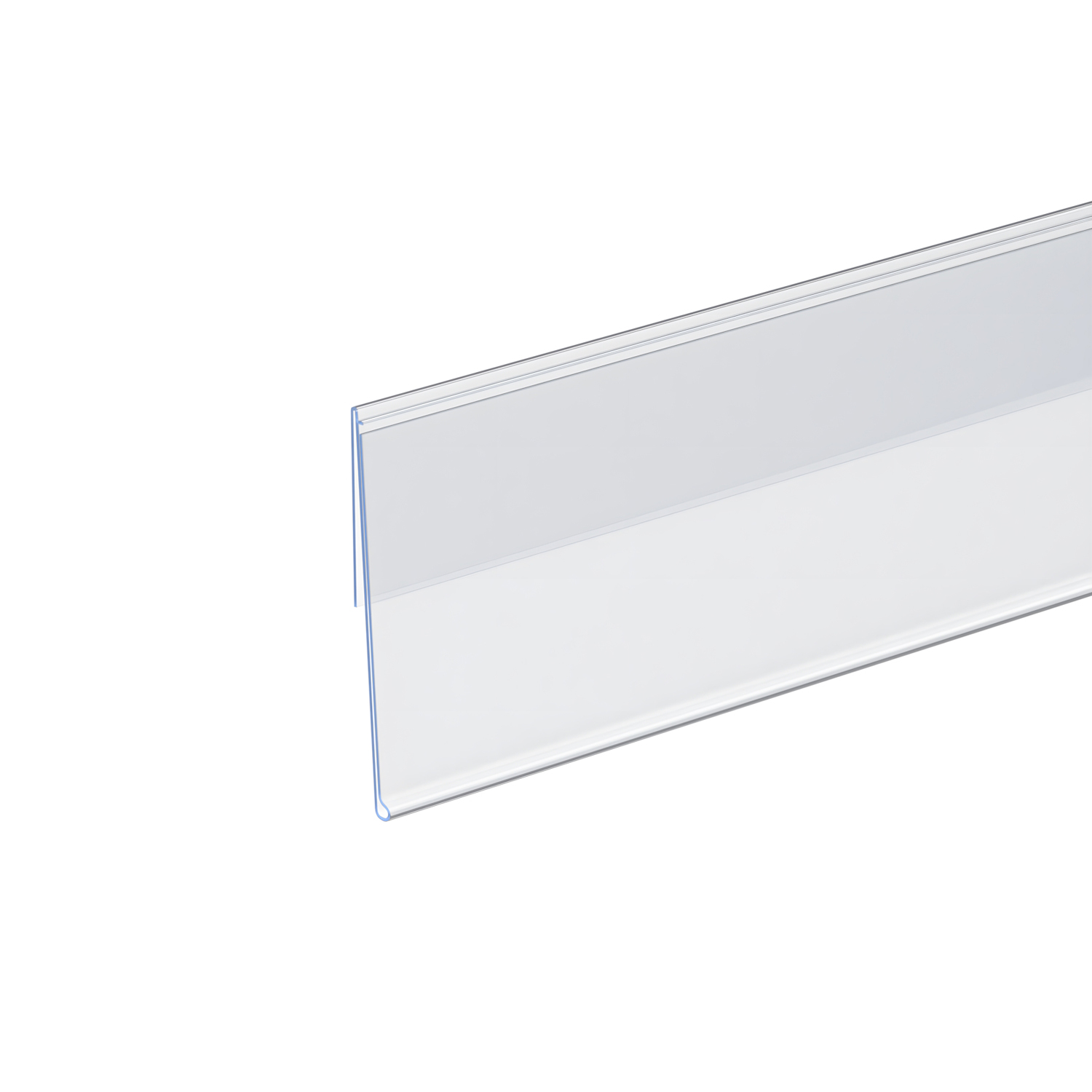 Ценникодержатель IP60 длиной 1235 мм, цвет прозрачный