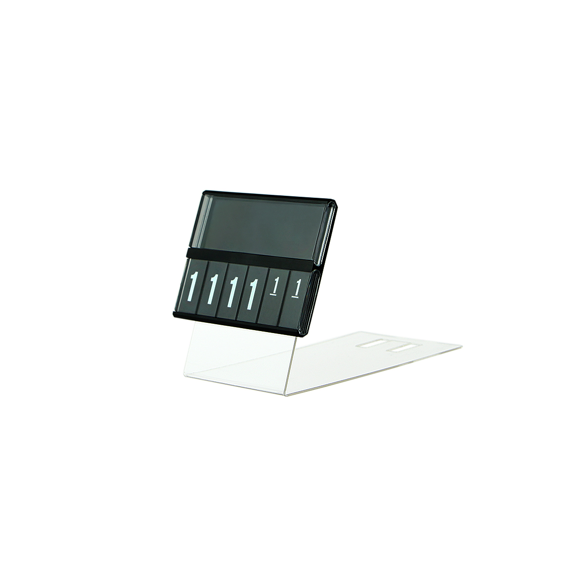 Подставка для кассеты цен PC V-STAND 70/100, цвет прозрачный