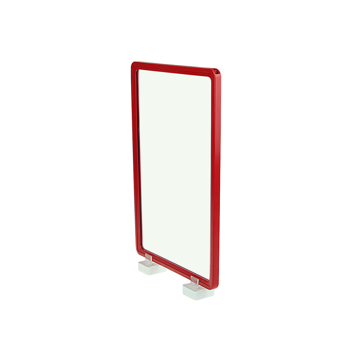Стойка на магнитах MAGNET-90 с рамкой PF-A4, цвет красный