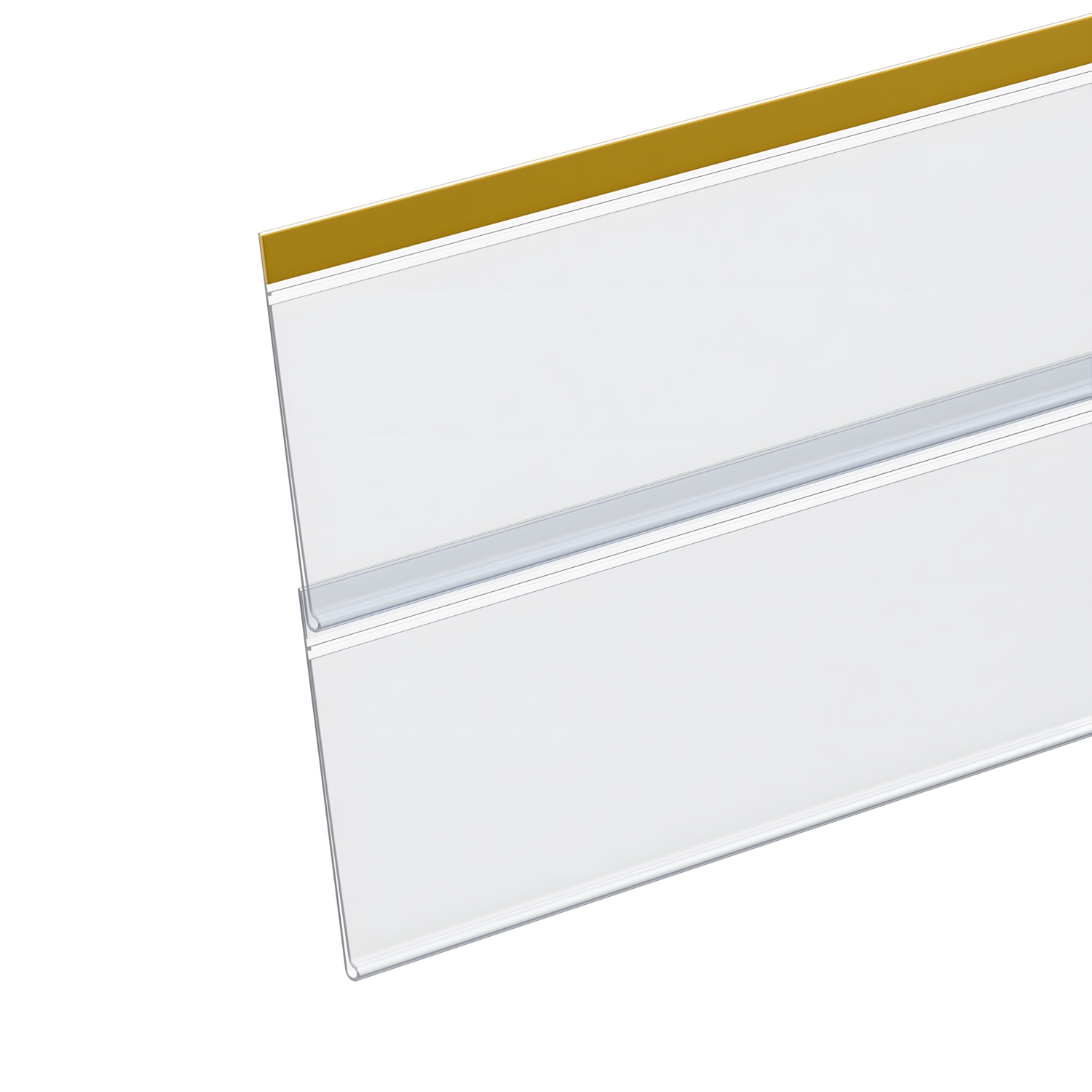 Ценникодержатель DBHT60 прозрачный, 1250 мм, на вспен. скотче