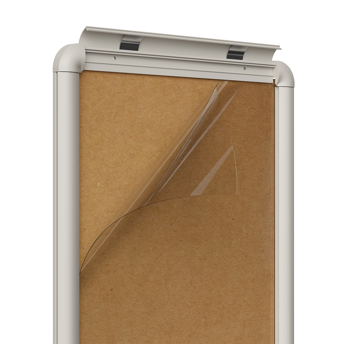 Клик-рама пластиковая PCF-25 A1 с закругленными углами