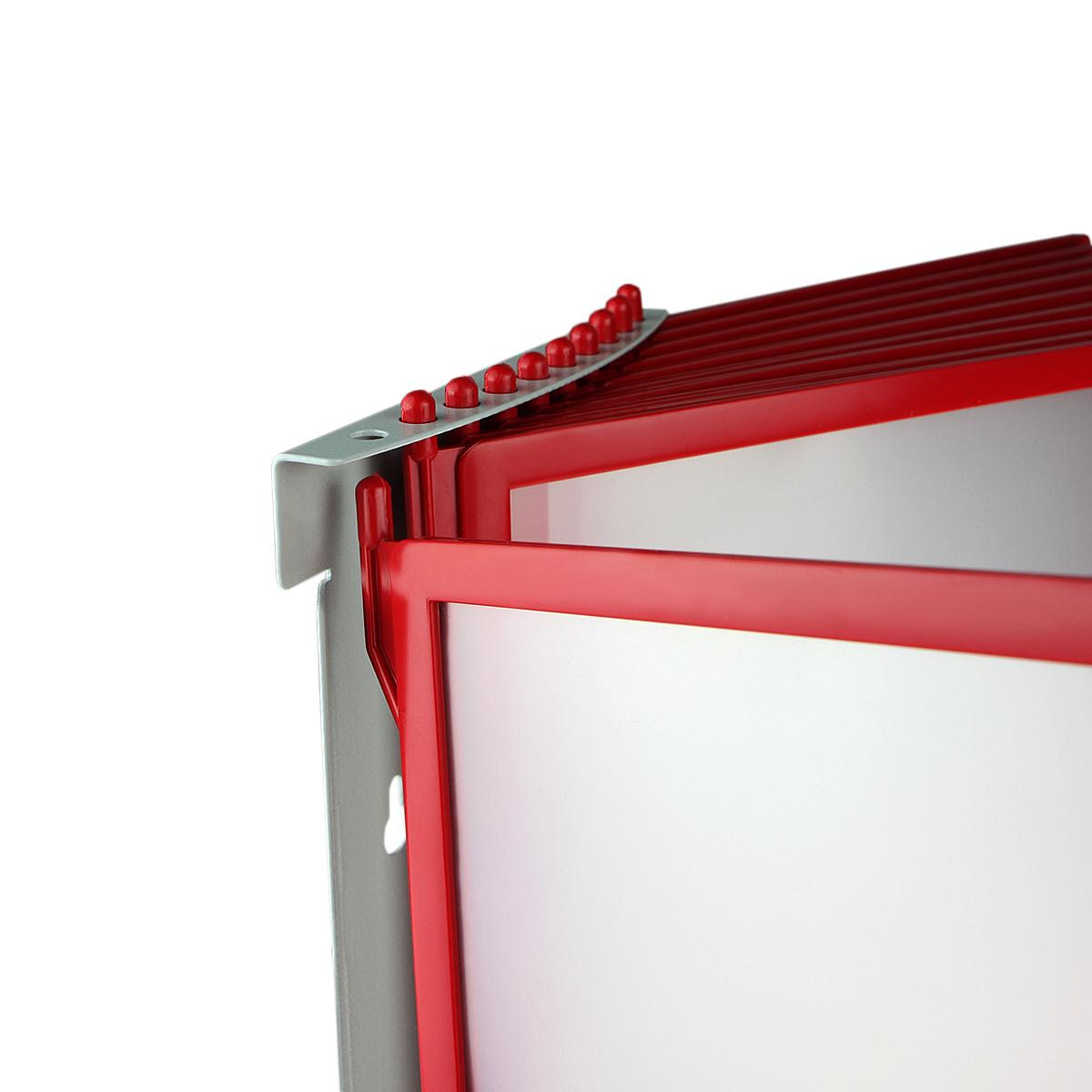 Основание для настенной перекидной системы INFOLINE-W А4 на 10 рамок, упаковка BULK