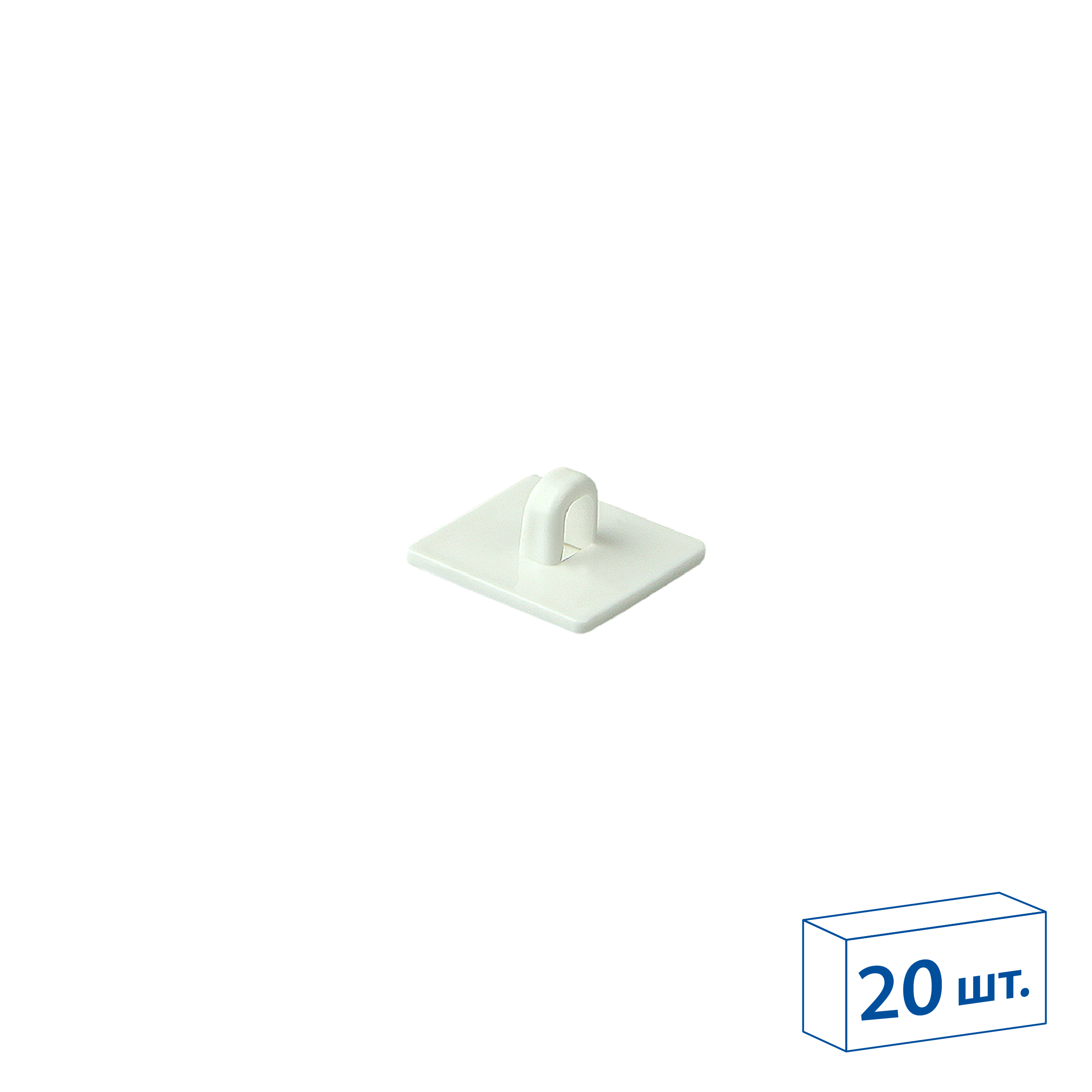 Крепление MB потолочное на двухстороннем скотче  (20 шт. в упаковке)