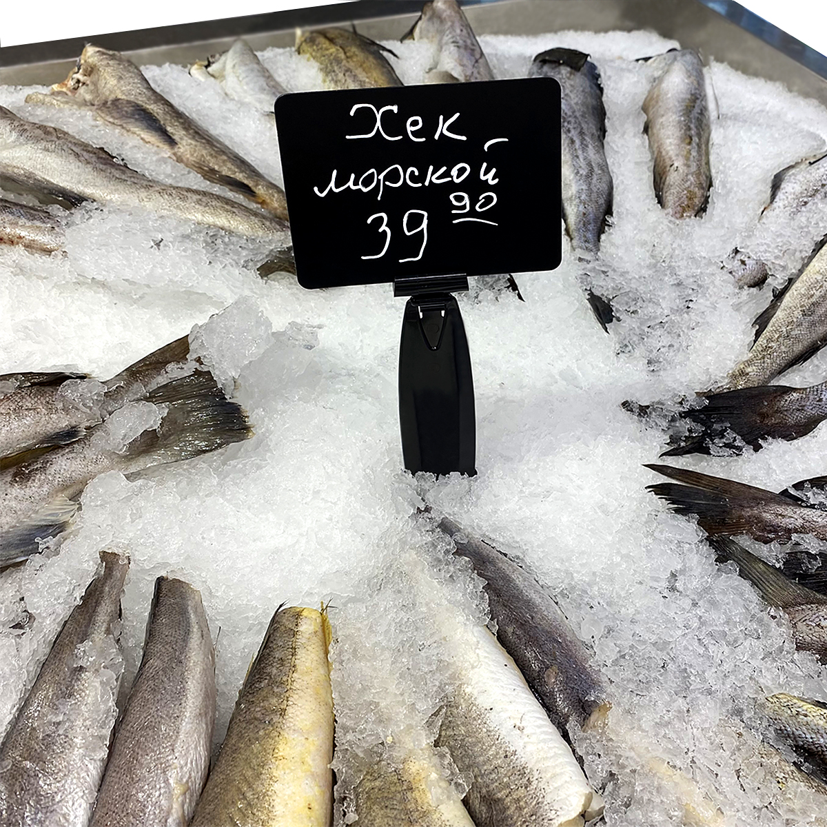 Ценникодержатель ДЕЛИ в лёд DELI-ICE-SET, цвет черный