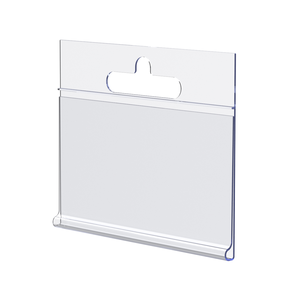 Ценникодержатель на крючок DBHH39 прозрачный, 70 мм