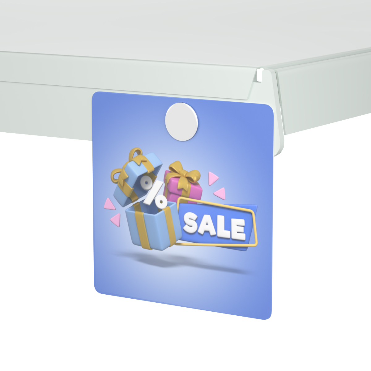 Магнит неодимовый диск 18х1 мм на клеевой основе MAGNET-18