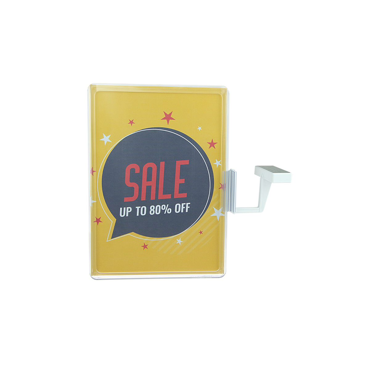 Комплект на магните MAG-FLEX-PF с рамкой PF-A4, цвет прозрачный