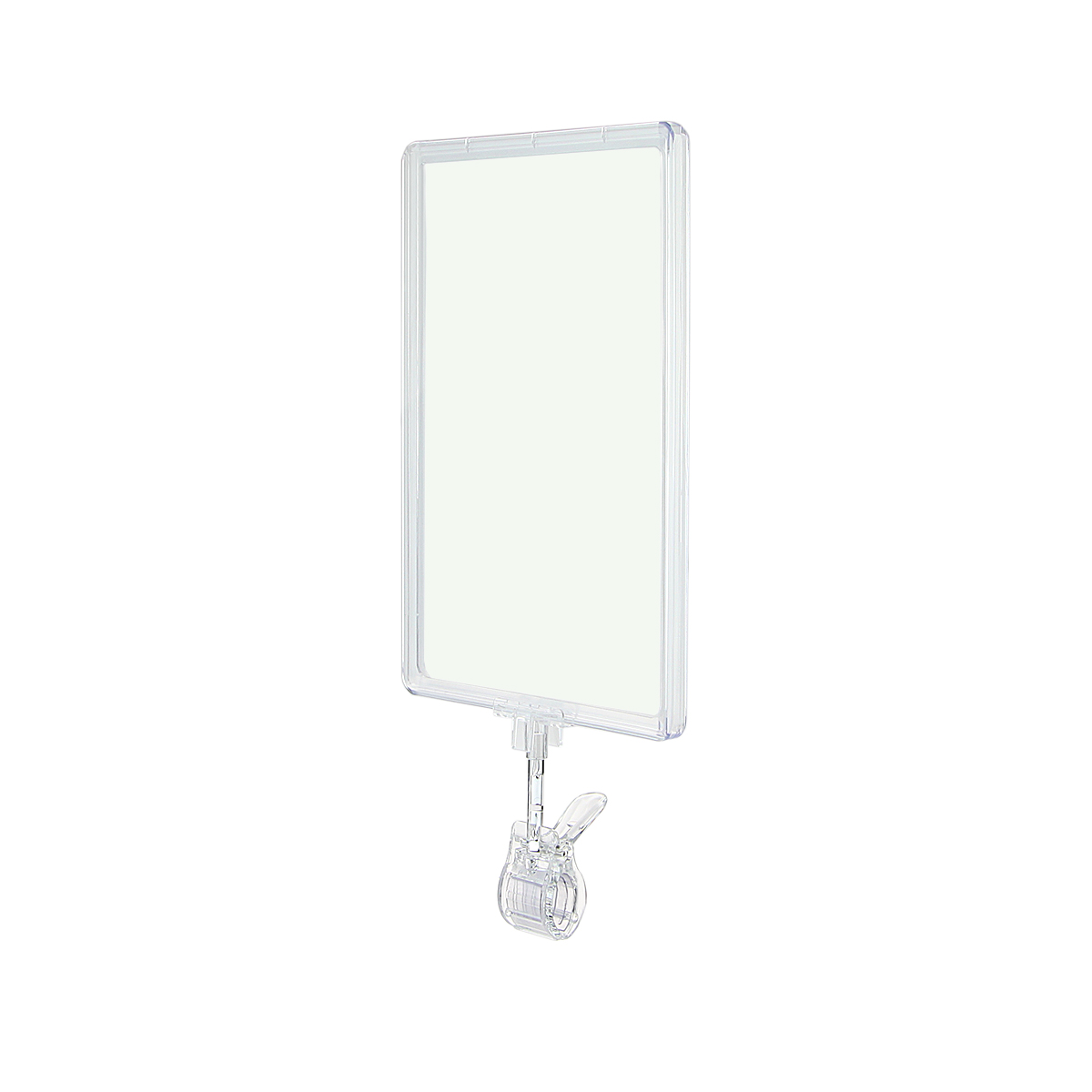 Комплект на прищепке CLAMP-T с рамкой PF-A4, цвет прозрачный