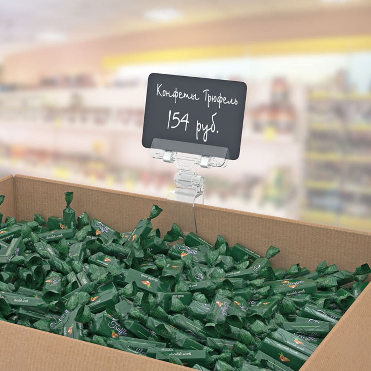 Ценникодержатель на клипсе CLIP-GRIP