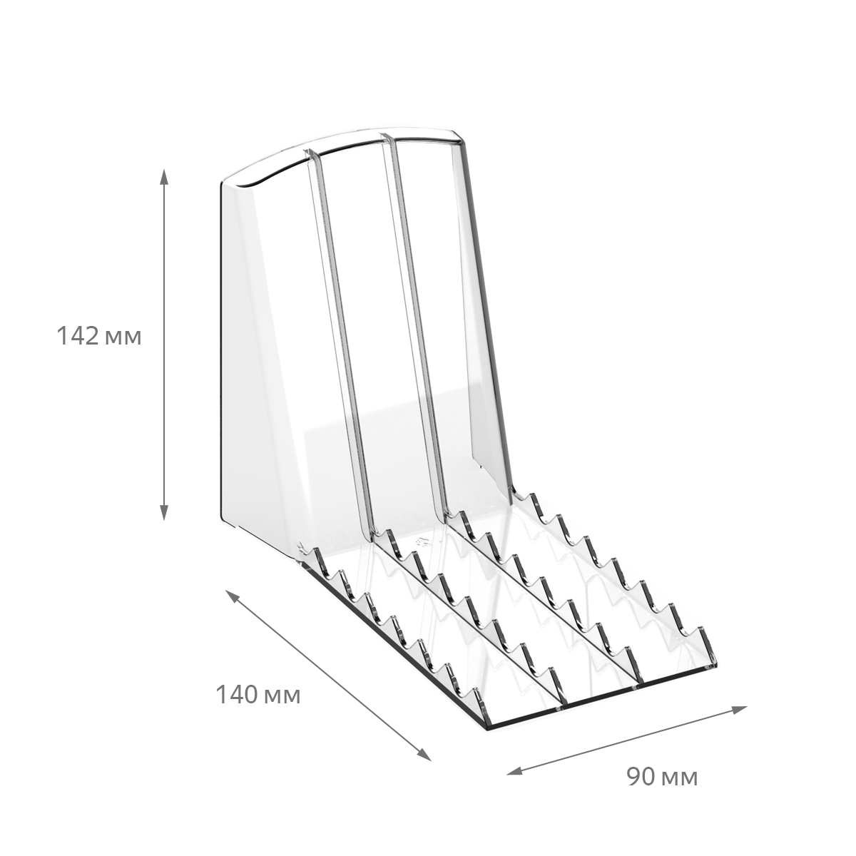 Большая пластиковая задняя опора BACK-XL-P 140