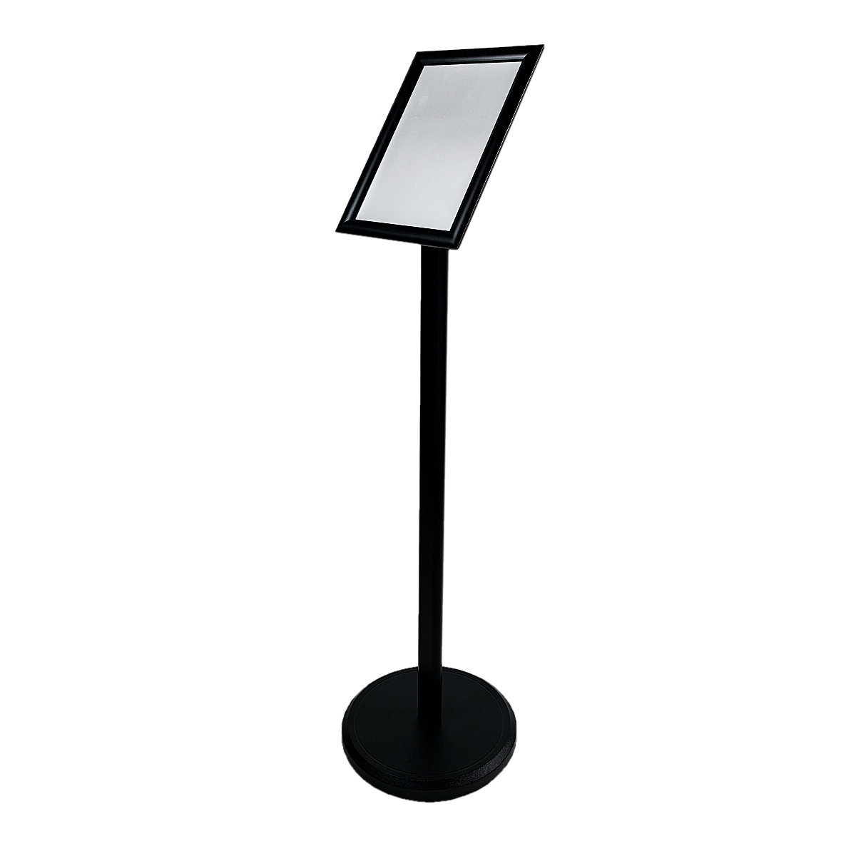 Рекламная стойка поворотная ALUSNAP-STAND черная, A4