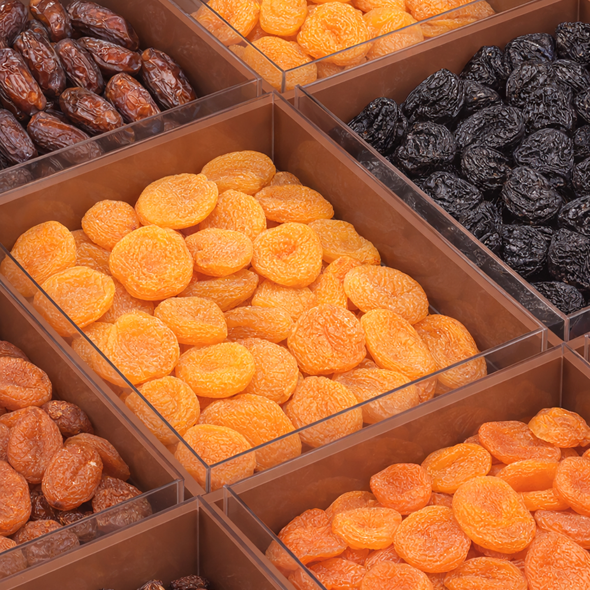 Бокс для сухофруктов 240х310х70 мм