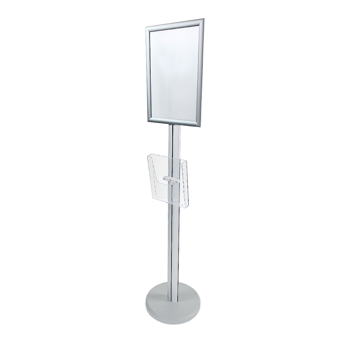 Рекламная стойка с клик-рамой и карманом ALUSNAP-STAND, A3