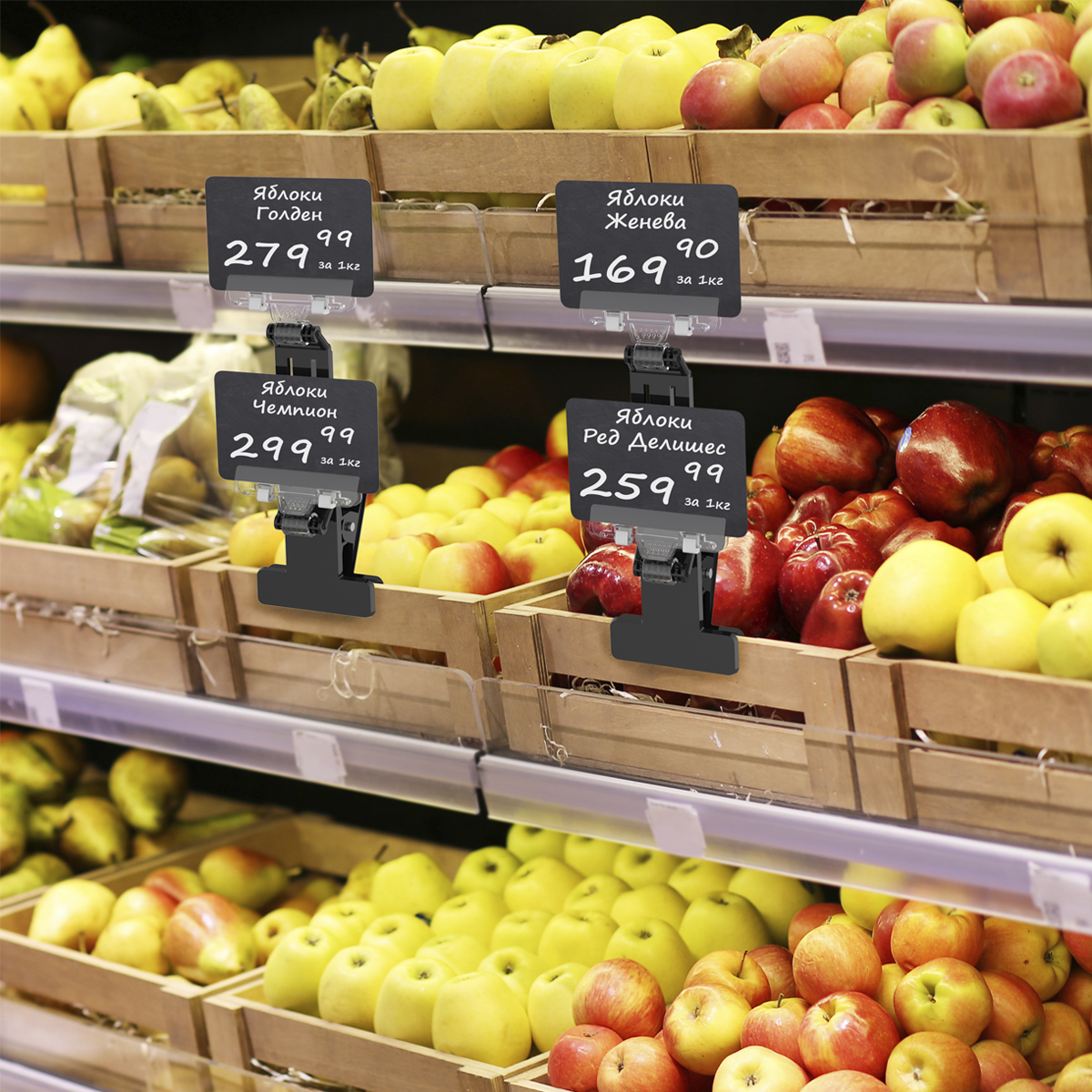 Прищепка V-CLAMP-GRIP с 2-мя зажимами CARDCLAMP-GRIP