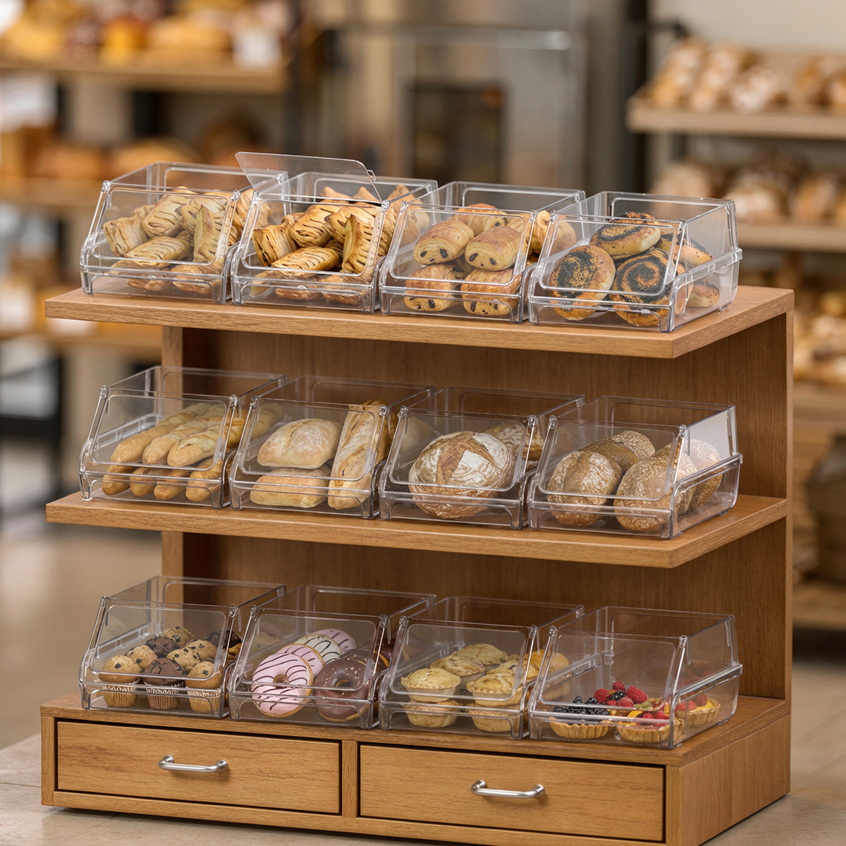 Бокс для выпечки BakePro P, c перфорацией