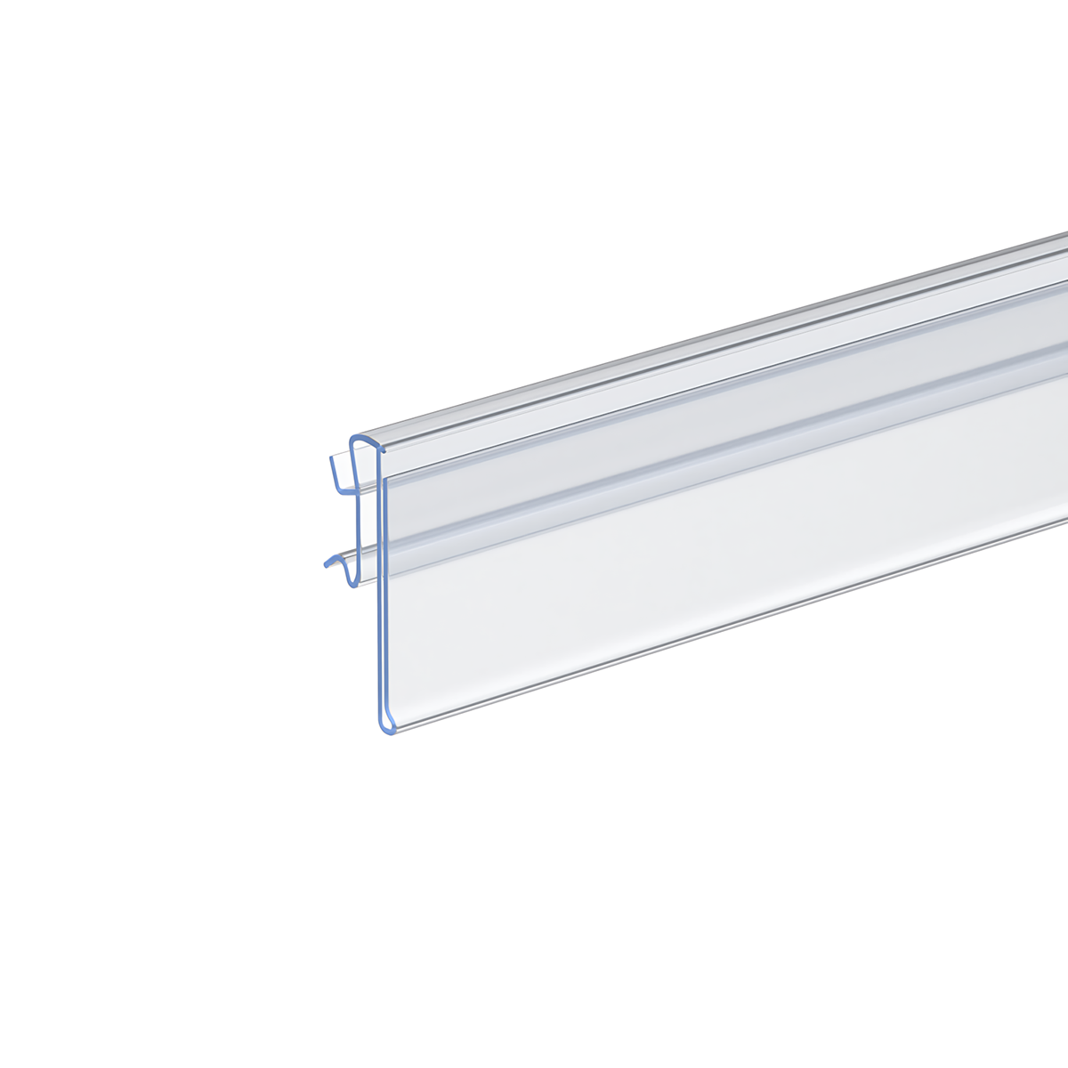 Ценникодержатель ARN39 прозрачный, 1235 мм