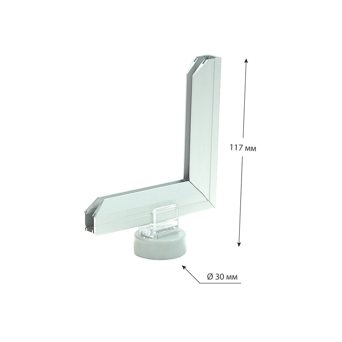 Алюминиевый держатель вывесок на магнитах ALU-BOARD-MGT