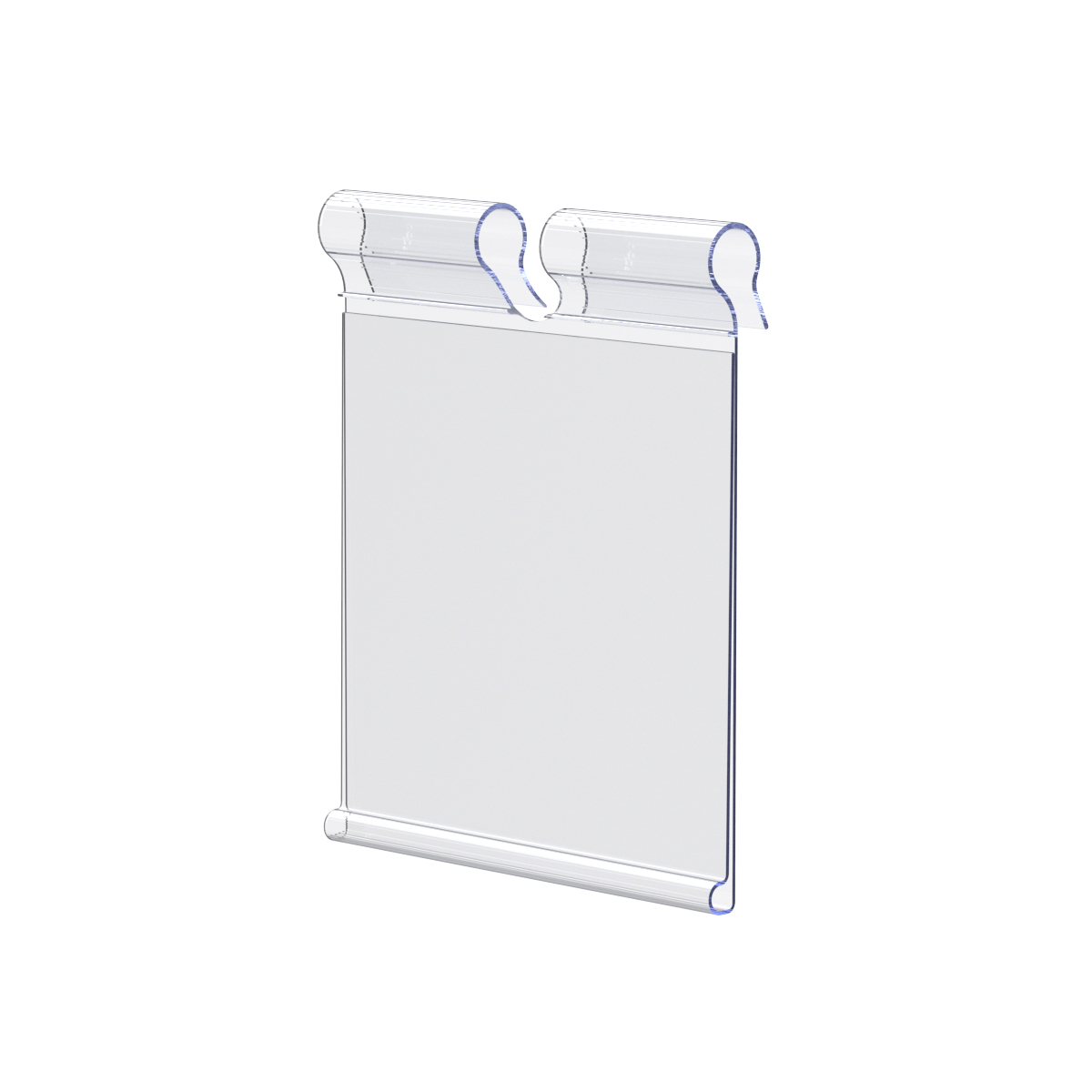 Ценникодержатель на крючок VH52 прозрачный, 52 мм