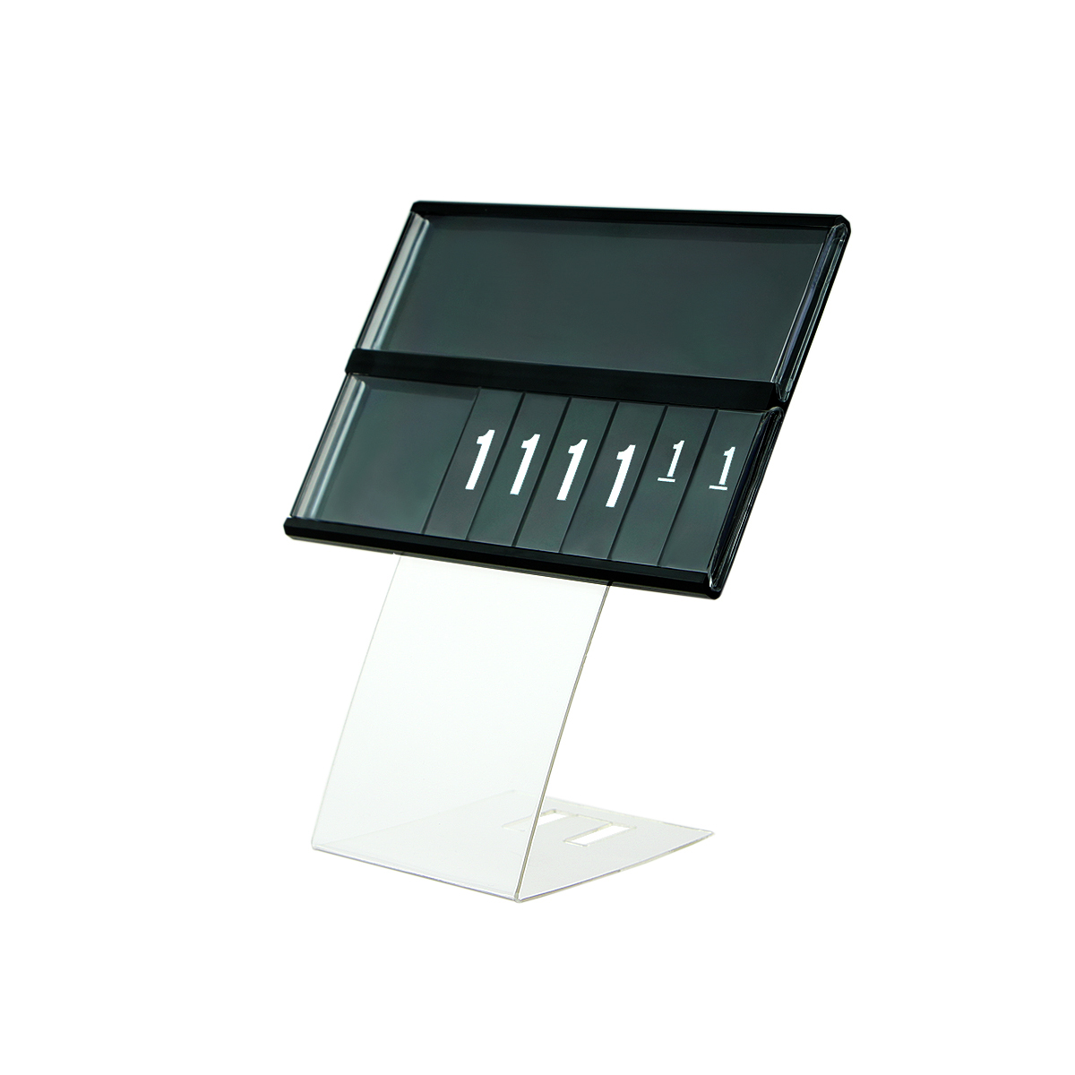 Подставка для кассеты цен PC V-STAND 70/100, цвет прозрачный
