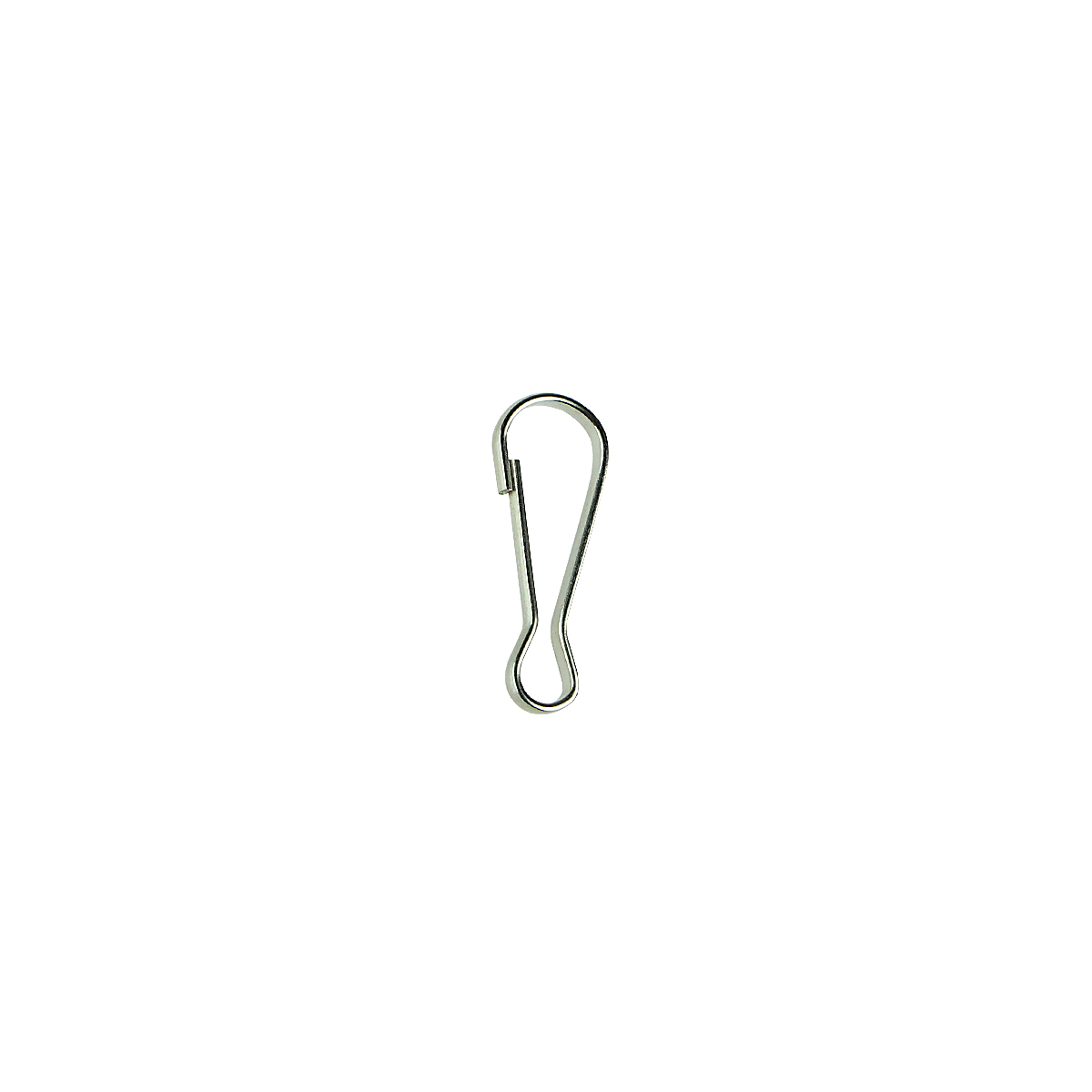 Карабин GREEK CLASP малый металлический, 2,2 х 25 мм