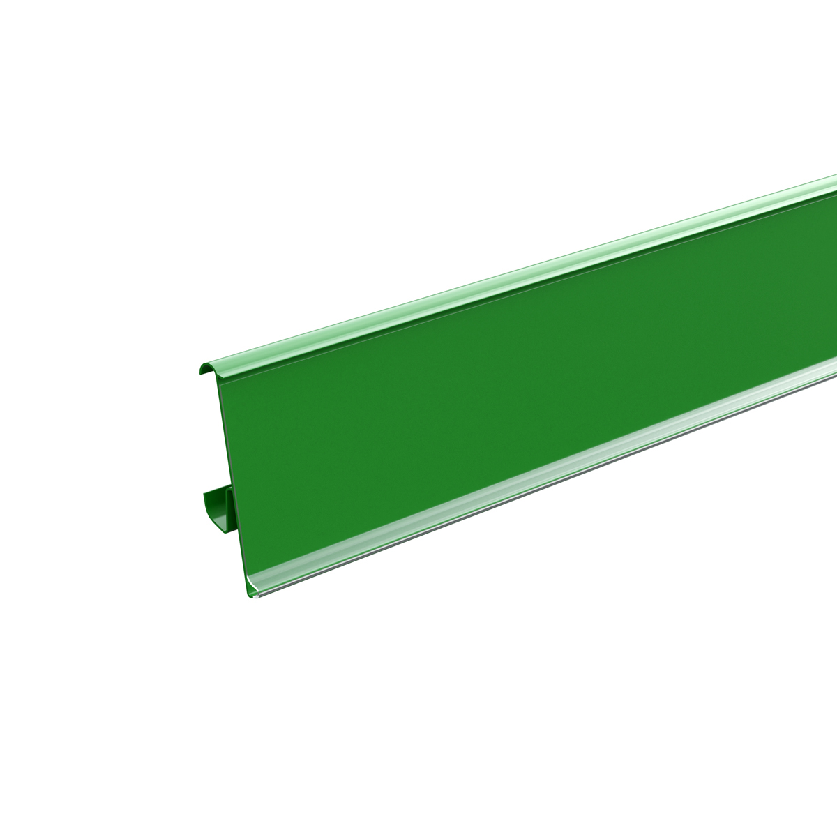 Ценникодержатель TEN39 салатовый,1250 мм