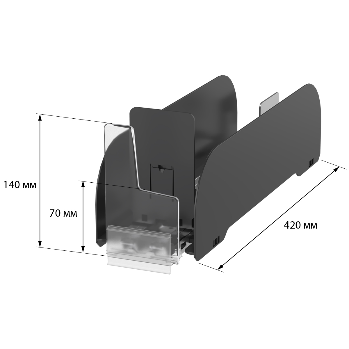 Толкатель FORTA MULTIPUSH-TF на кронштейнах, 4-8N