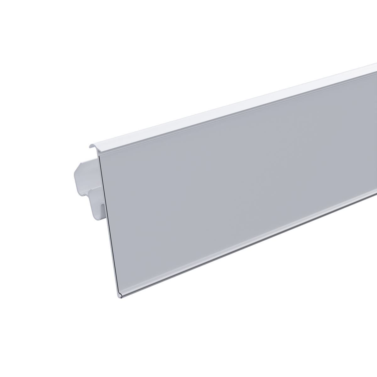 Ценникодержатель LST52 белый, 1238 мм, двухпозиционный