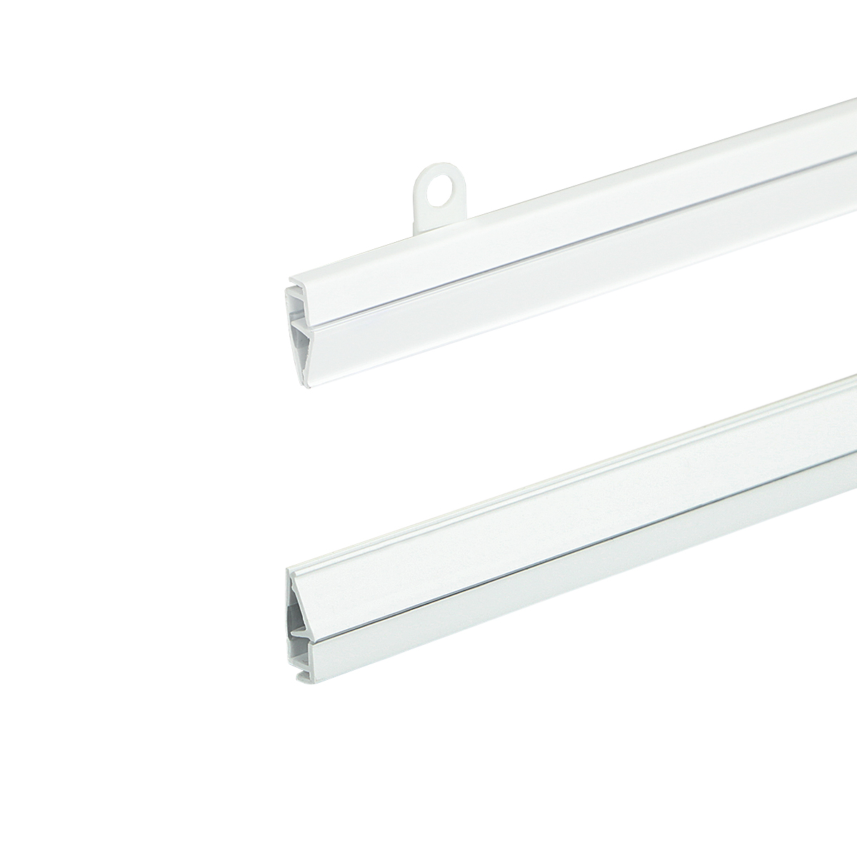 Комплект профилей для плакатов CLICKER-SET длина 1200 мм, цвет белый