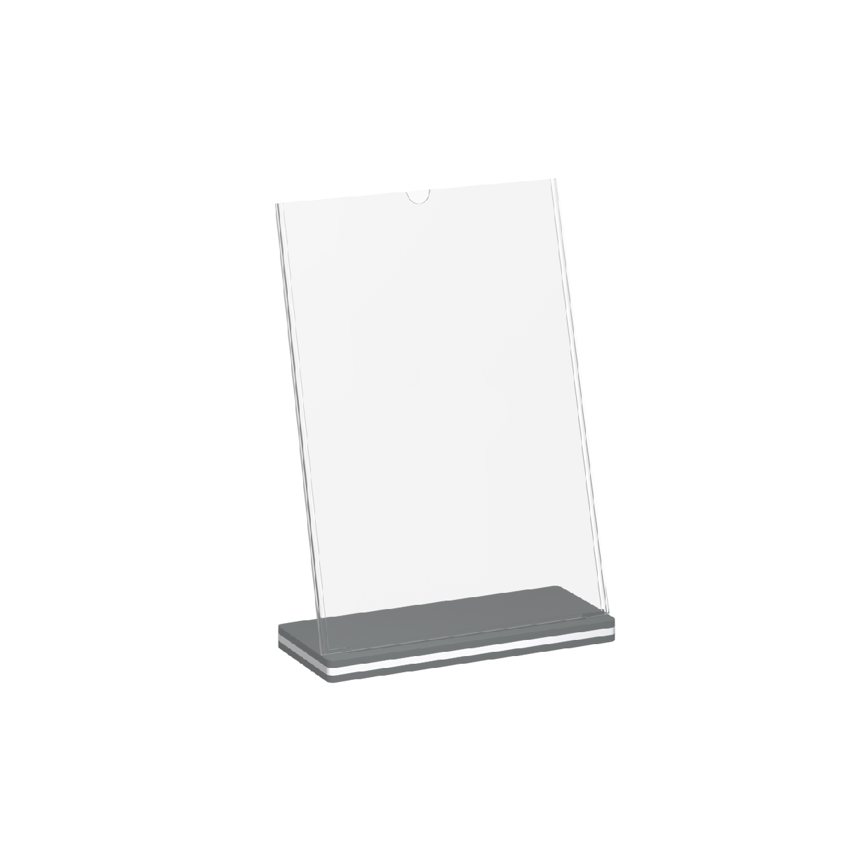 Менюхолдер SIGNHOLDER L-stand A5, цвет основания серый