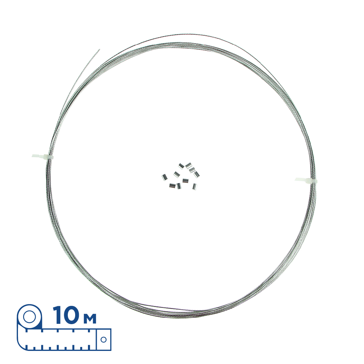 Комплект для подвешивания WIRE-SET-CLIP, длина троса 10 м